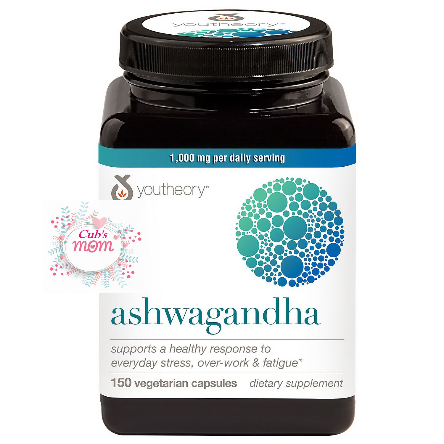 VIÊN UỐNG GIẢM STRESS BỒI BỔ SỨC KHỎE ASHWAGANDHA YOUTHEORY NHÂN SÂM ẤN ĐỘ 150 viên – Mỹ
